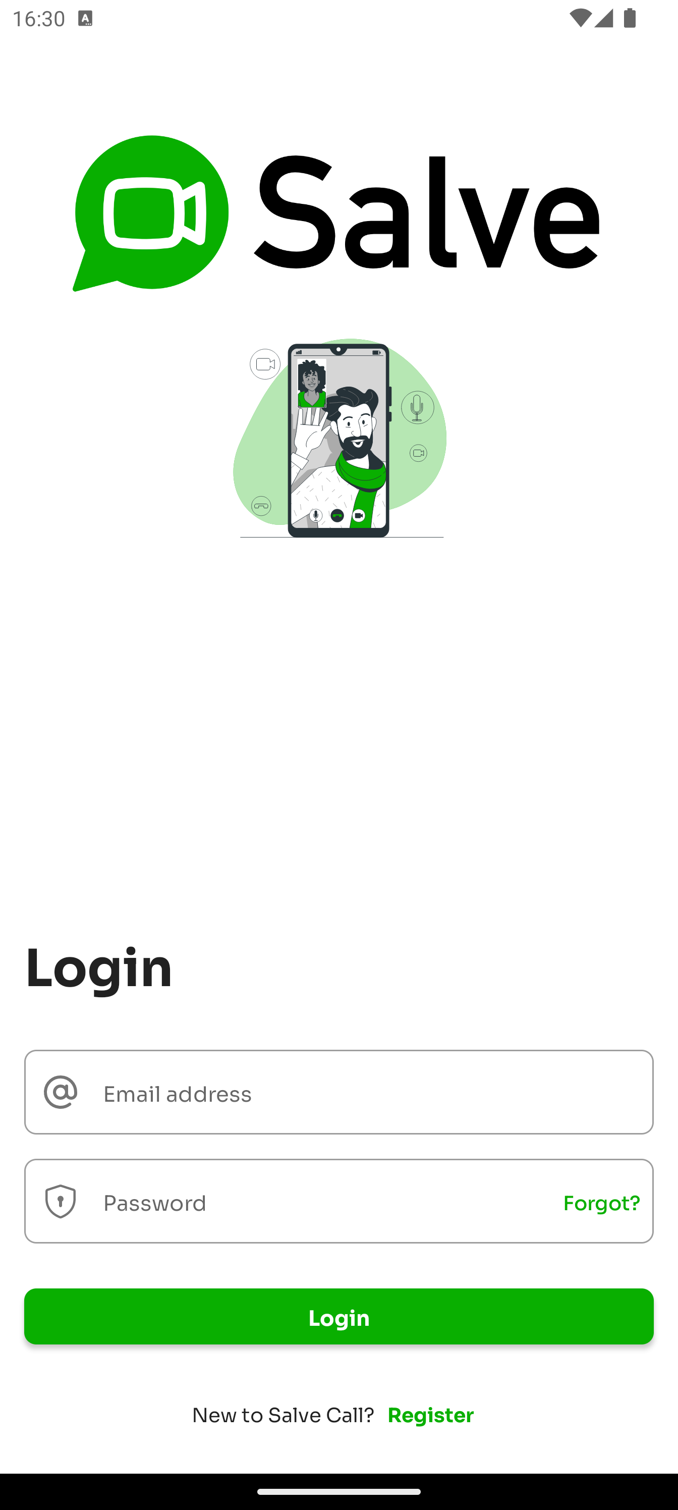 Online counseling platform — Salve Call